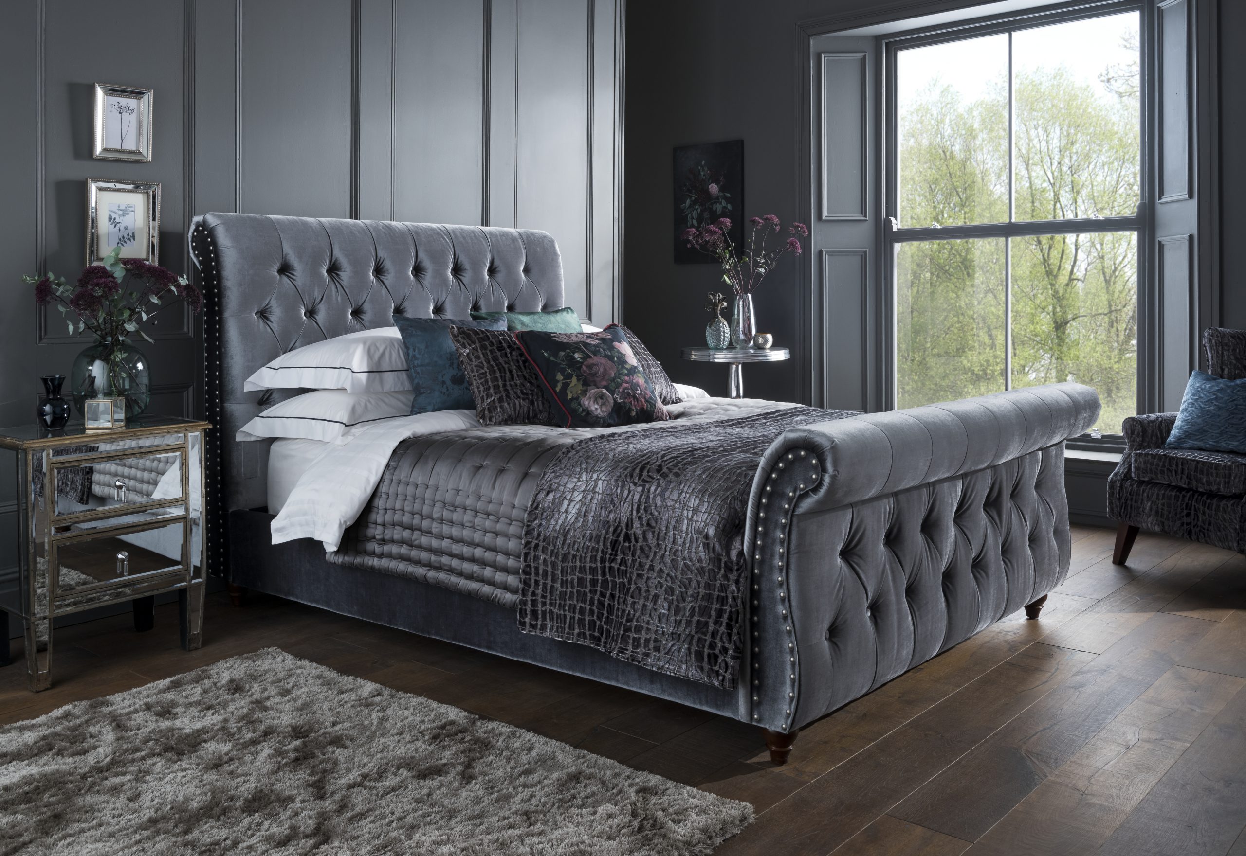 Montana Titanium King Size Bed With Mattress Pay Weekly Carpets Montana Titanium King Size Bed With, Nice King Size Bed
